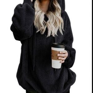 William B - PullOver Fuzzy Sherpa w/ Hood